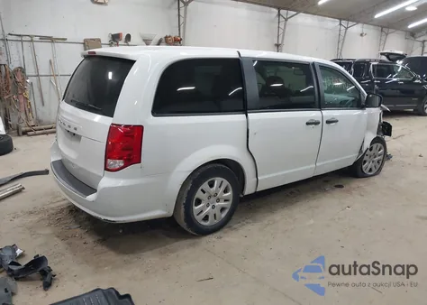 2019 Dodge Grand Caravan Se из США, поврежденный, VIN 2C4RDGBG7KR664965